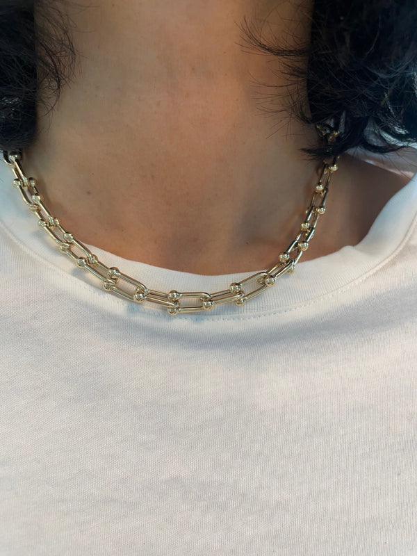 Bold Mariner Link Necklace