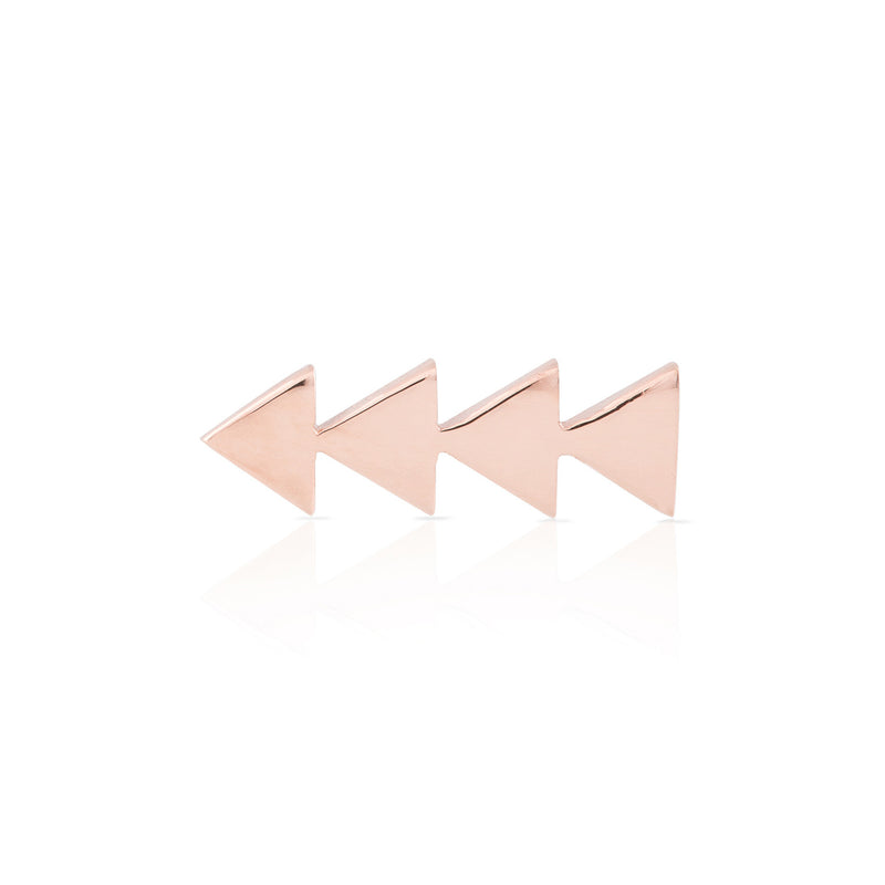 Solid Triangle Earring