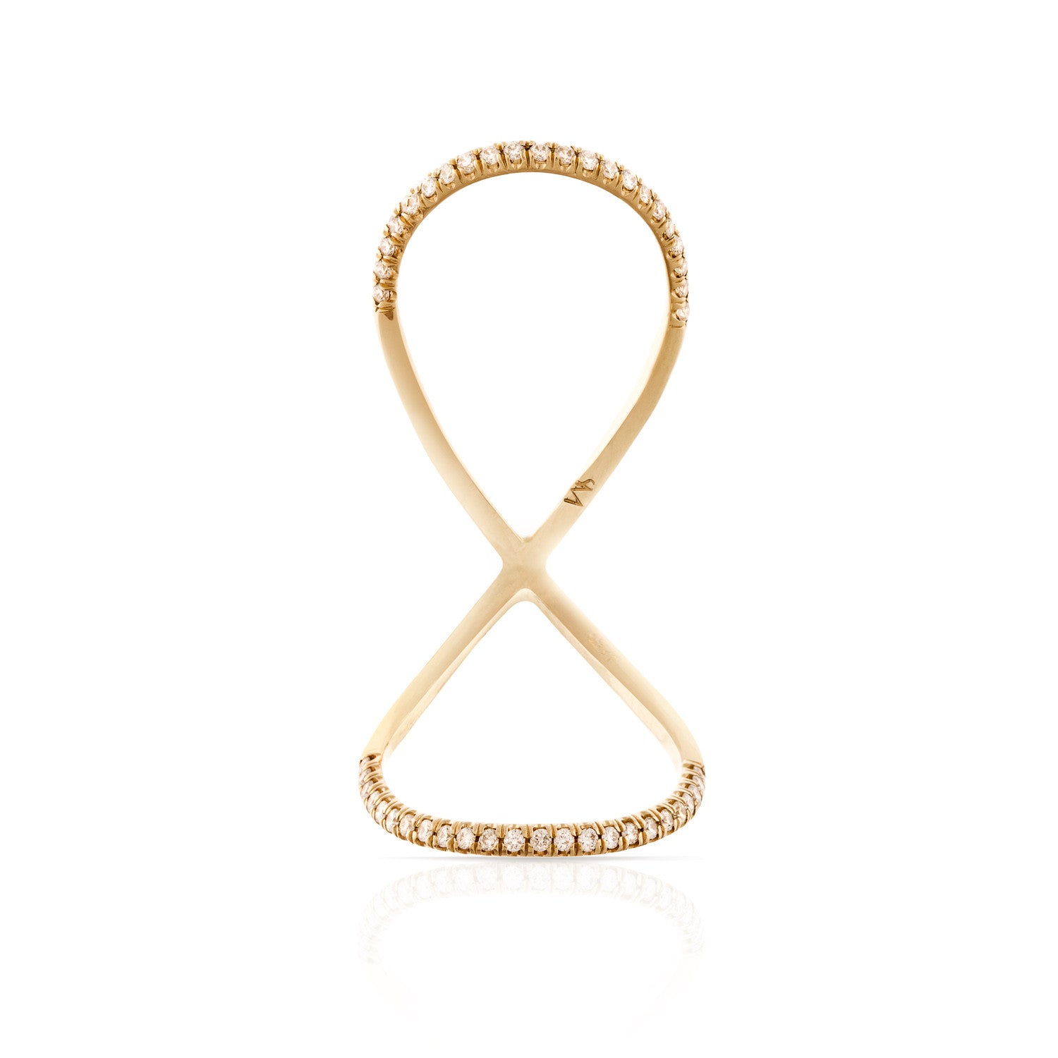 Pave Diamond Infinity Ring Smith Mara 