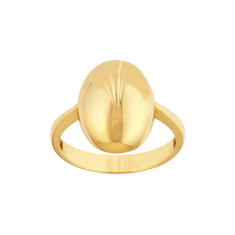 Oval Puffy Ring