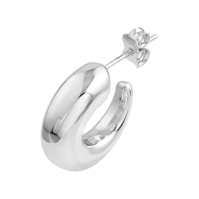 Sterling Silver Open Hoops