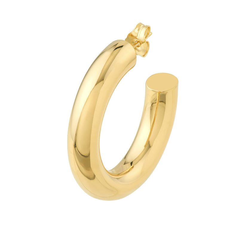 Gold Open Hoops