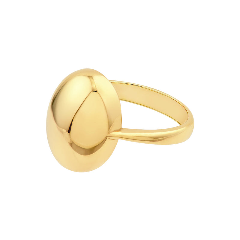 Oval Puffy Ring