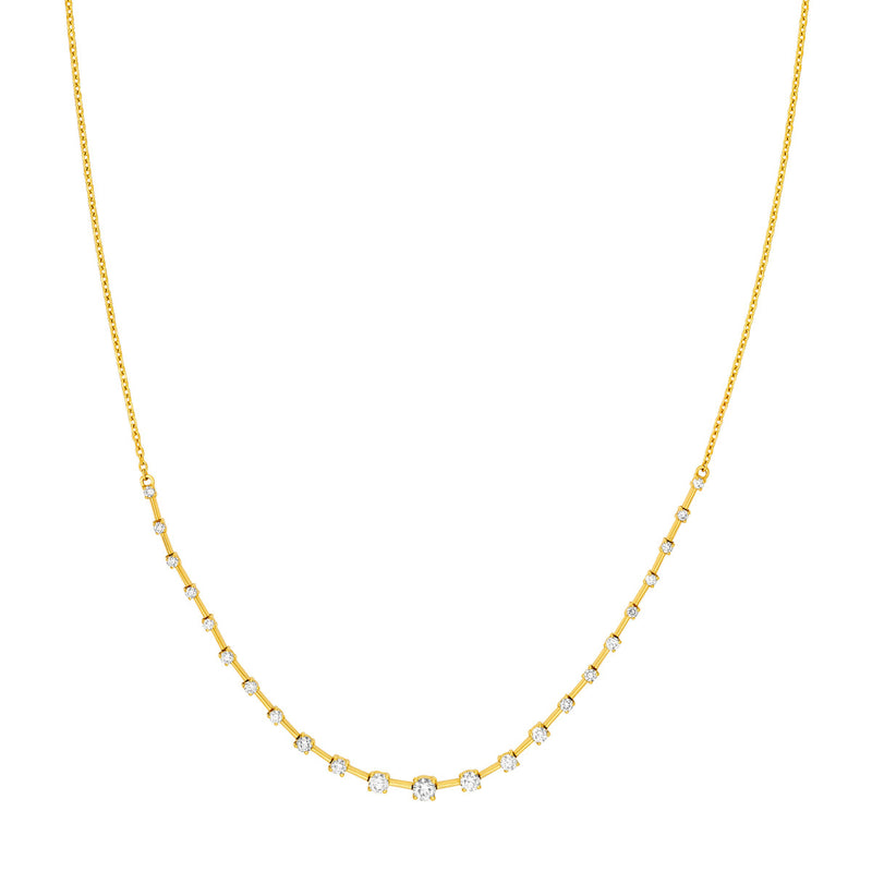 Diamond Space Necklace