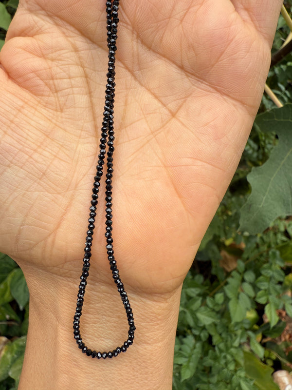 Black Spinel Necklace