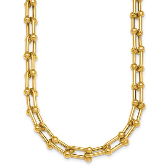 Bold Mariner Link Necklace