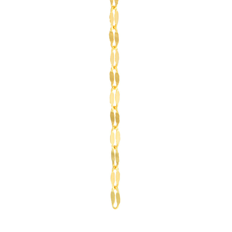 Gold Hammered Shoulder Duster Earrings