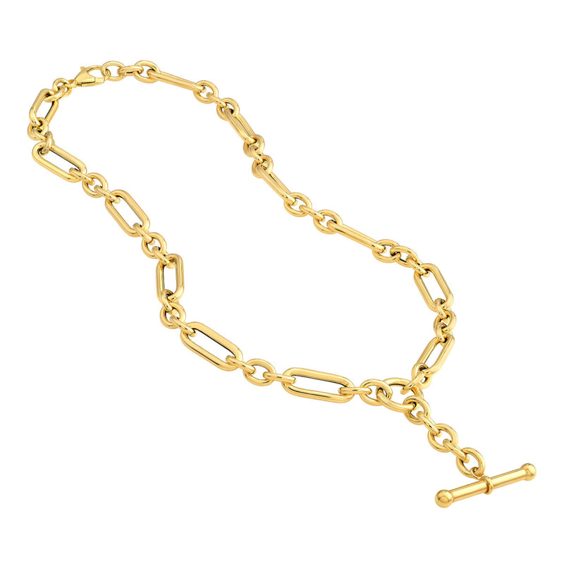 Paperclip Lariat Necklace