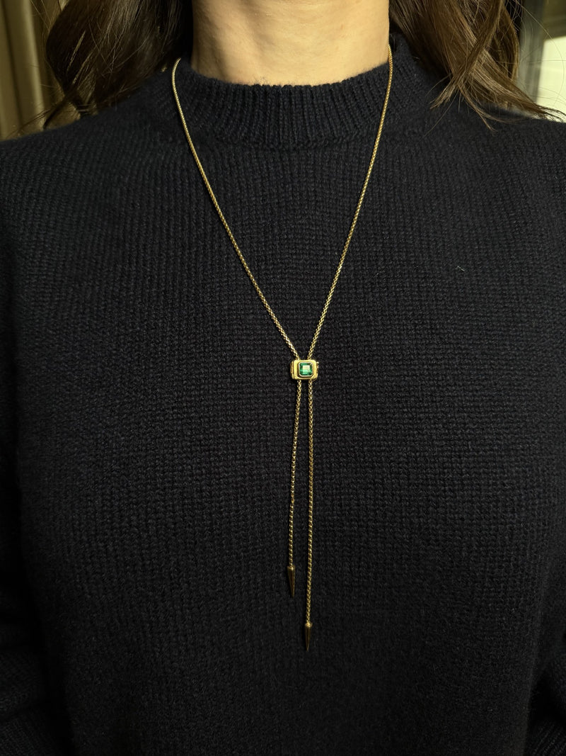 Gold And Emerald Wrap Bolero