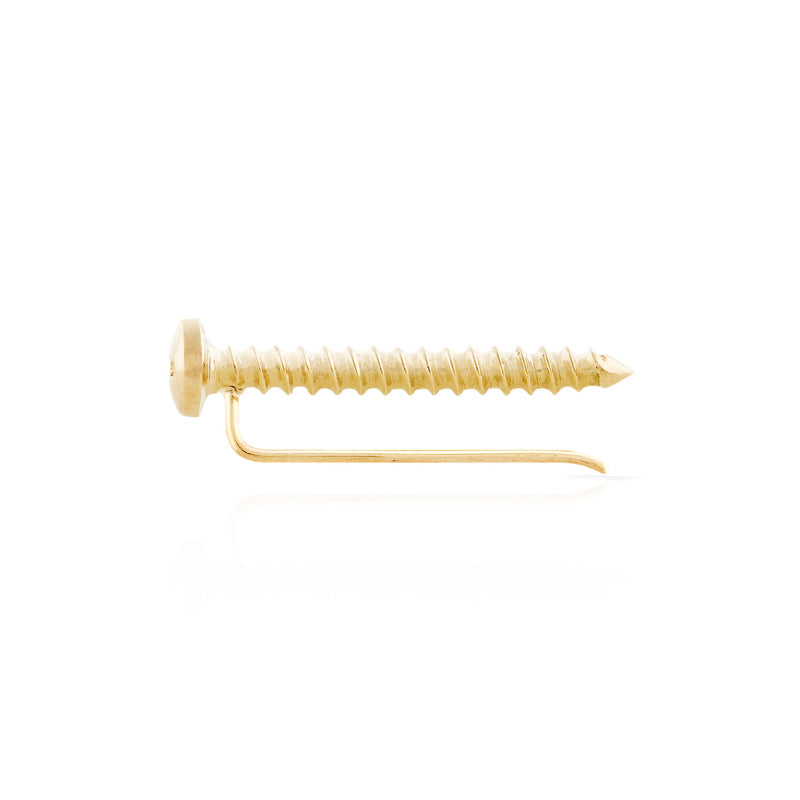 Solid Screw Earring