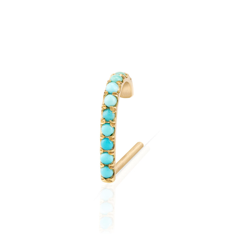 Turquoise Suspender Earring