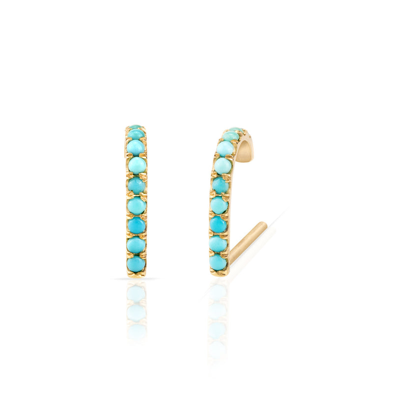 Turquoise Suspender Earring