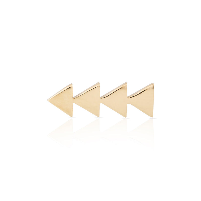 Solid Triangle Earring