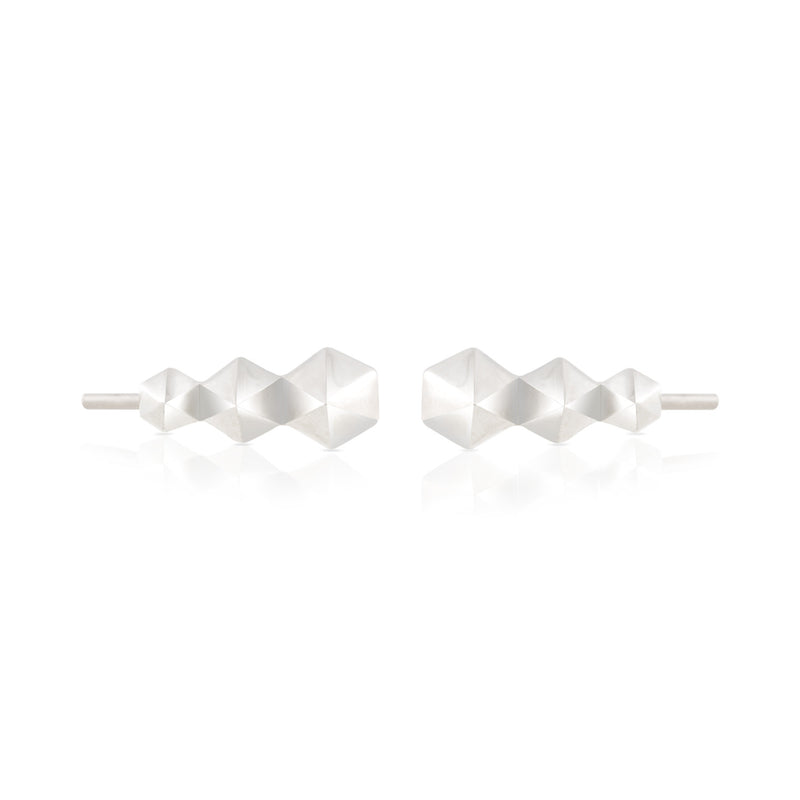 Graduated Spike Earring