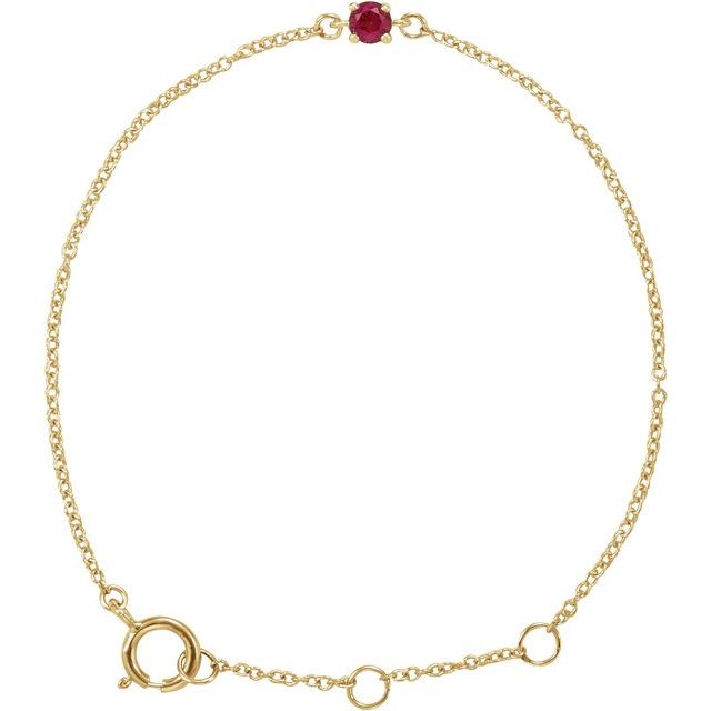 Mini Birthstone Bracelet