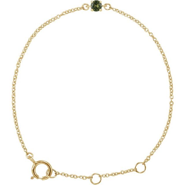Mini Birthstone Bracelet