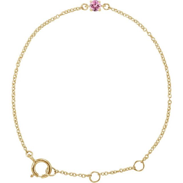 Mini Birthstone Bracelet