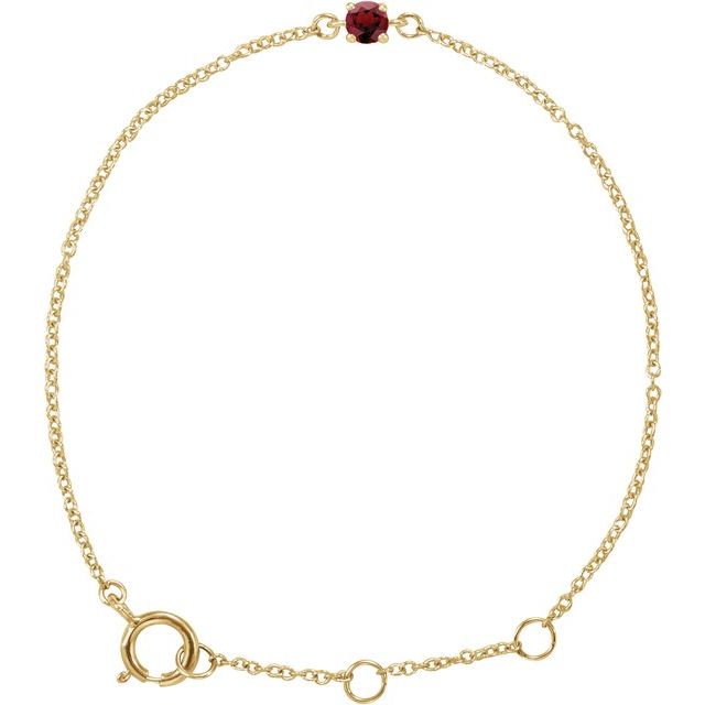 Mini Birthstone Bracelet