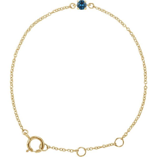 Mini Birthstone Bracelet