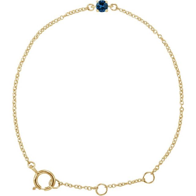 Mini Birthstone Bracelet