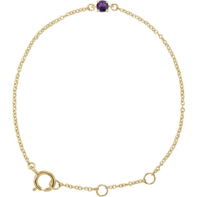 Mini Birthstone Bracelet