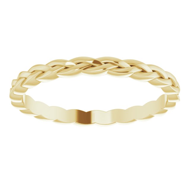 Gold Woven Ring