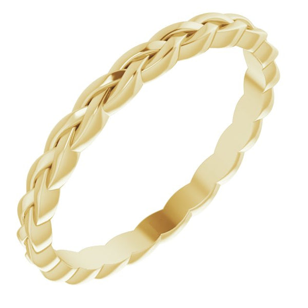 Gold Woven Ring