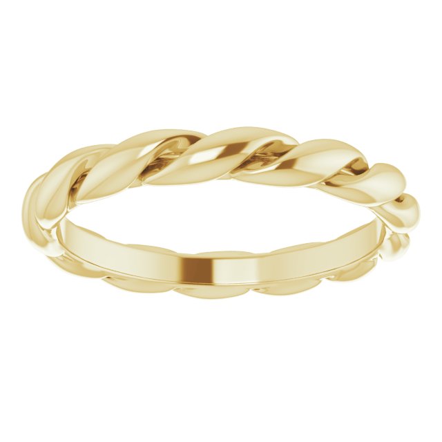 Gold Twisted Ring