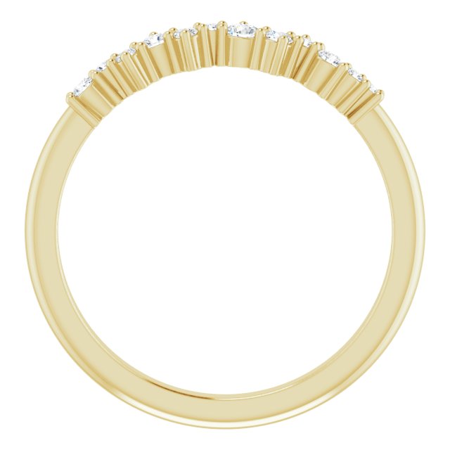 Scattered Diamond Ring