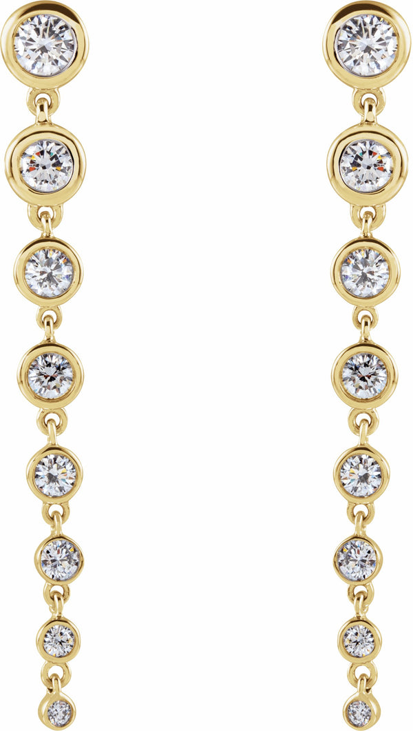 Diamond Waterfall Earrings