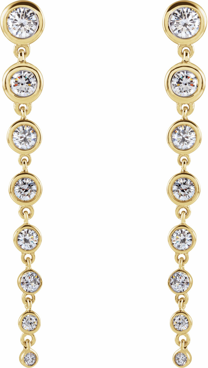 Diamond Waterfall Earrings