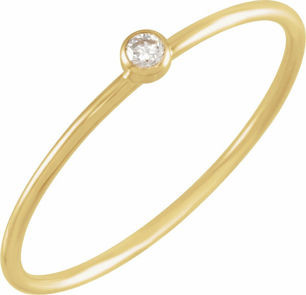 Mini Diamond Stacking Ring