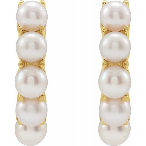 Freshwater Pearl Huggies