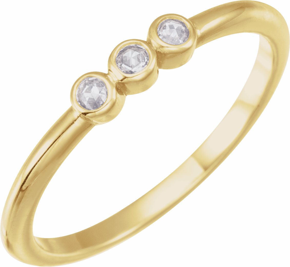 Triple Rose-Cut Diamond Ring – SMITH + MARA