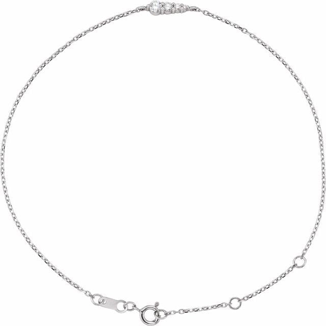Graduated Diamond Bracelet