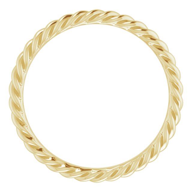 Thick Gold Rope Band