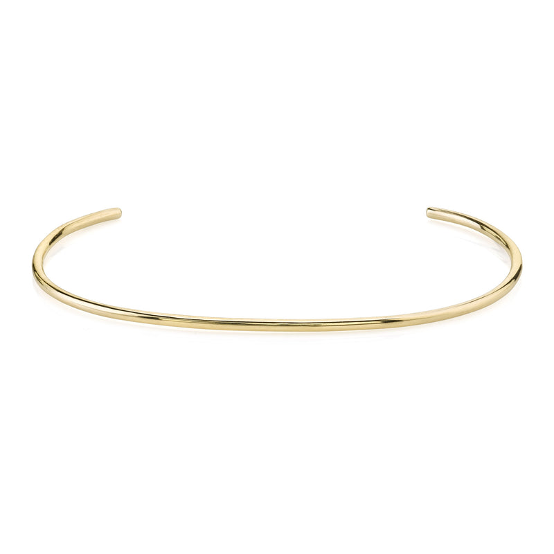 Solid Gold Thin Cuff