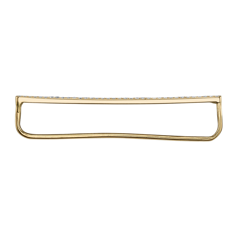 Diamond Industrial Cuff Earring