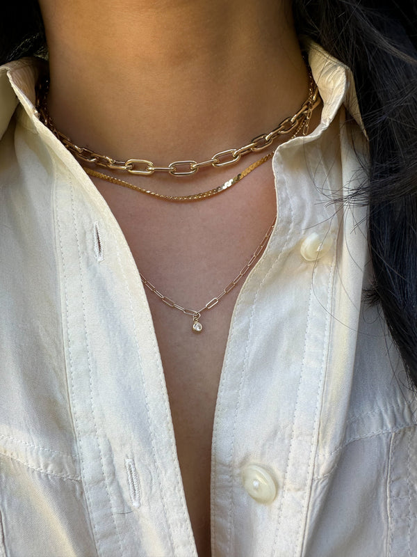 Gold Serpentine Chain