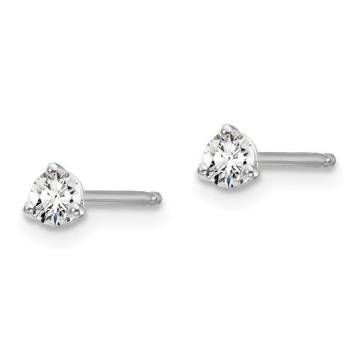 Mini Diamond Stud Earrings