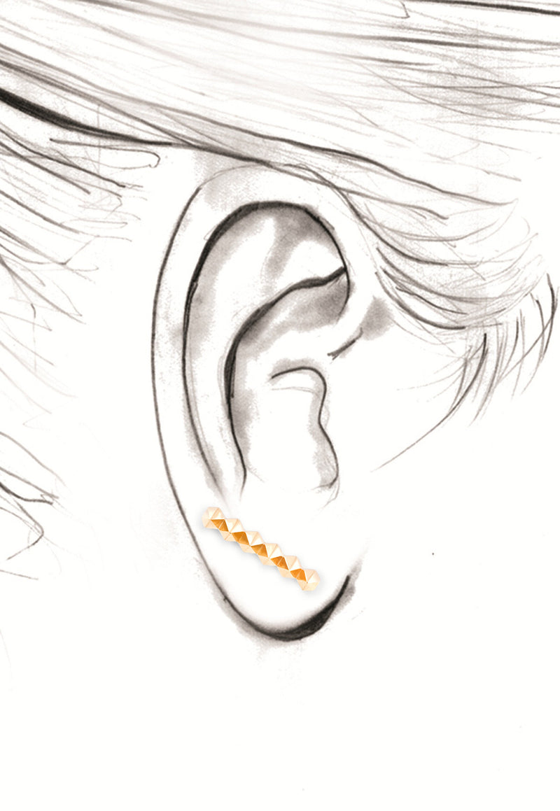 Spike Bar Earring