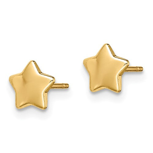Little Gold Star Earrings