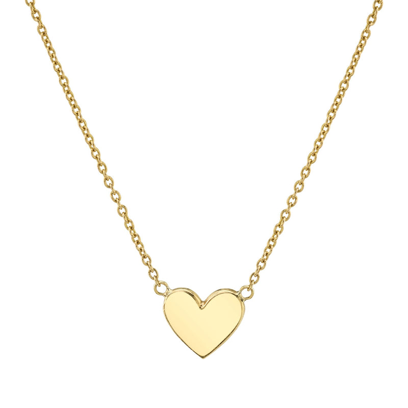 Delicate sales heart necklace