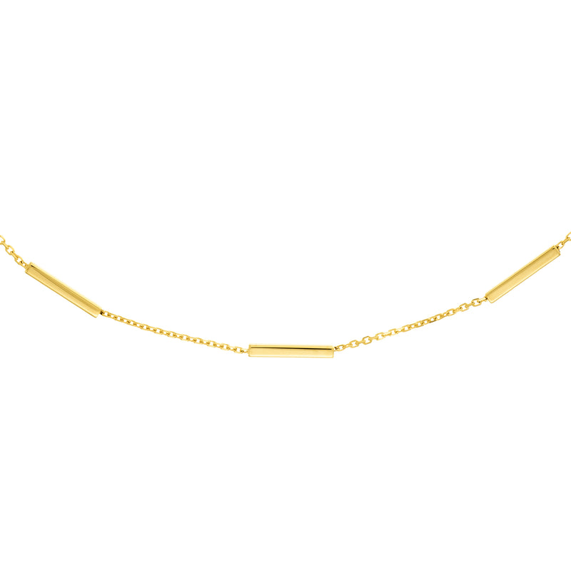 Gold Bar Adjustable Choker
