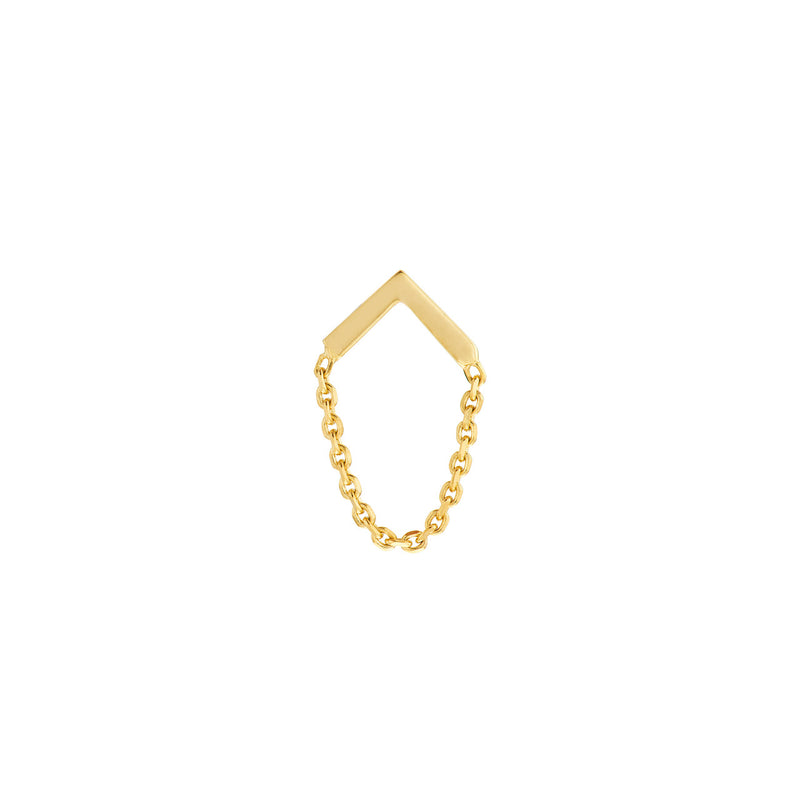 Chevron Chain Earrings