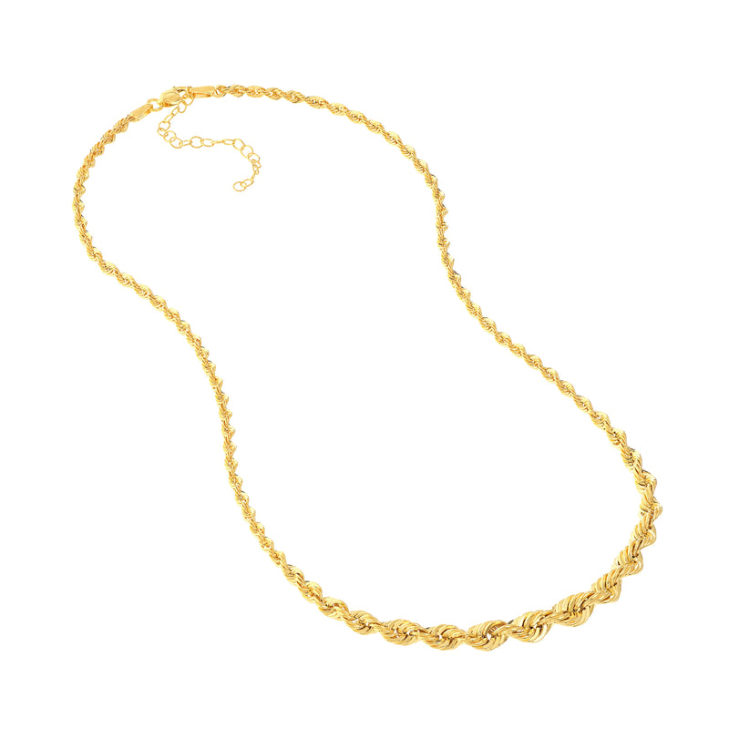 Graduated Rope Chain