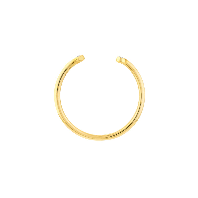 Open Diamond Ring
