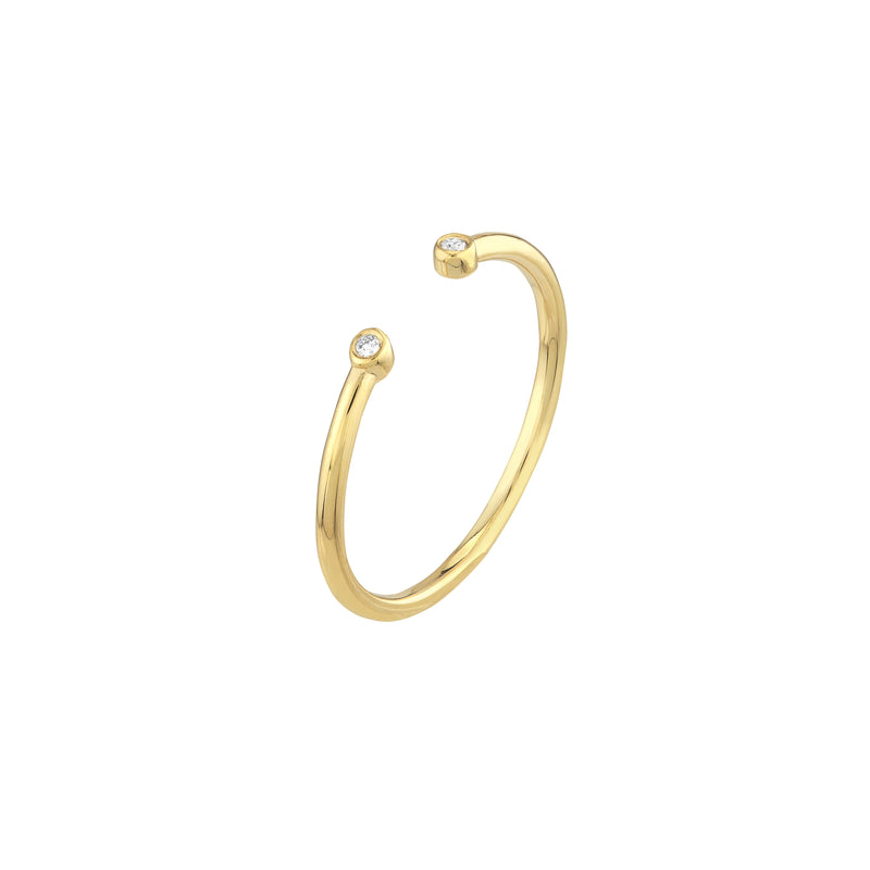 Open Diamond Ring