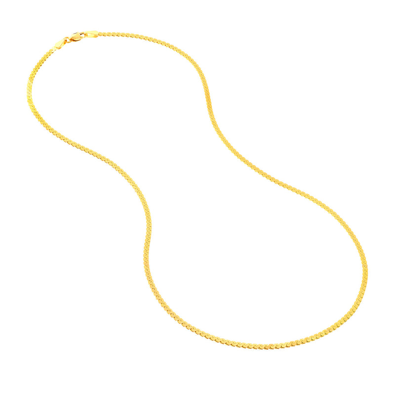 Gold Serpentine Chain