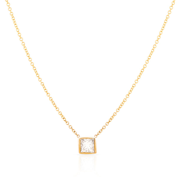 Princess Diamond Necklace